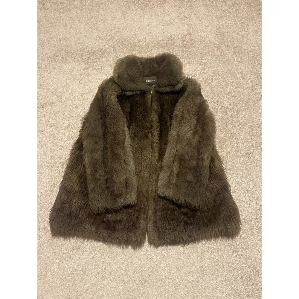 Furrocious Tuscan Lamb Fur Coat Size Large